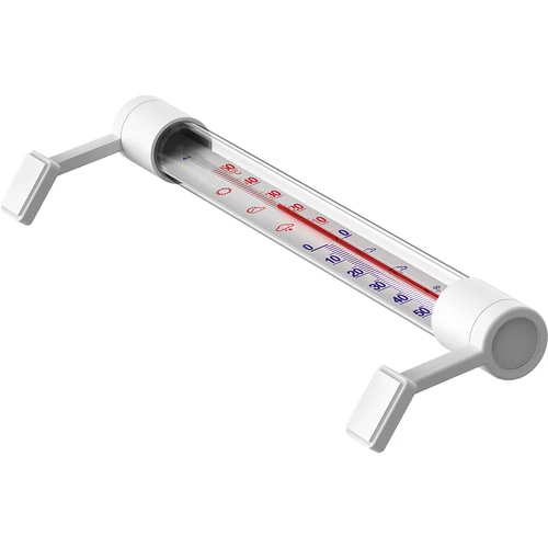 Hvidt udendørs termometer (-50°C til +50°C) 22cm - 4
