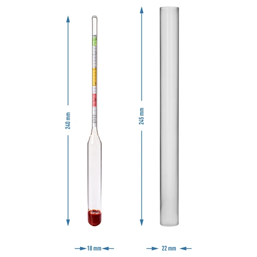 Hydrometer (sukkermåler) – måling af sukkerindhold - 4