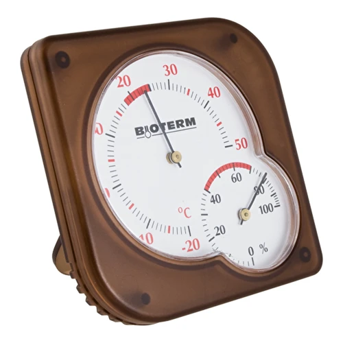 Indendørs bimetal termometer med hygrometer (-20 til +50°C) mix - 3