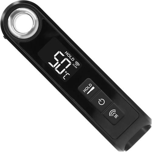 Infrarødt køkkentermometer, kompakt, med foldbar sonde - 2