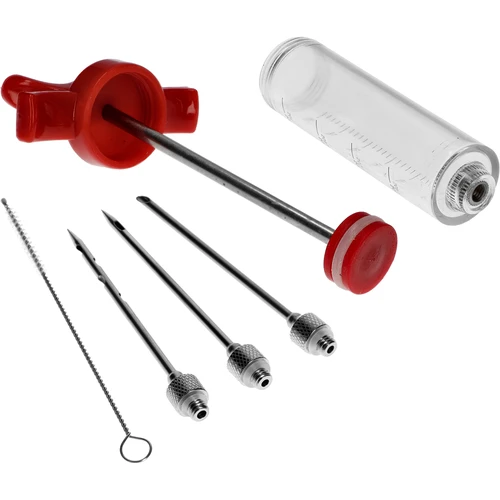 Injektionssprøjte 30ml + 3 nåle + rengøringsbørste - 3