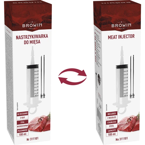 Injektor 100 ml + 2 nåle - 11