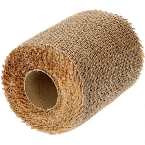 Jute bånd 10 cm/5 m - 2
