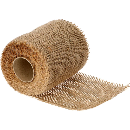 Jute bånd 10 cm/5 m - 3
