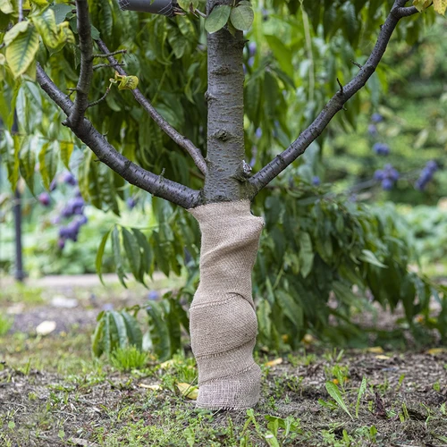 Jute bånd 10 cm/5 m - 5