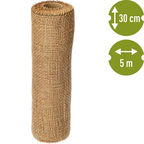 Jute stof 30 cm / 5 m - 4