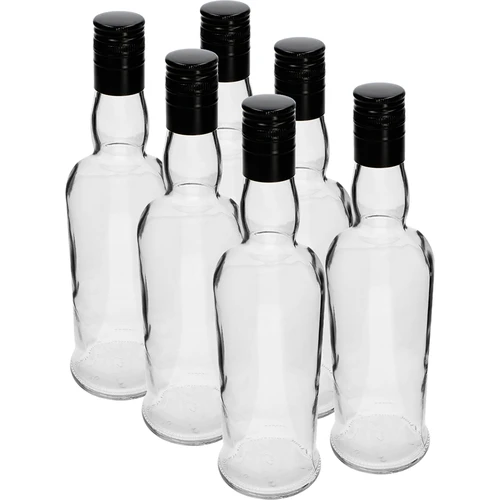 Kaptajnflaske 500 ml med skruelåg - 6 stk