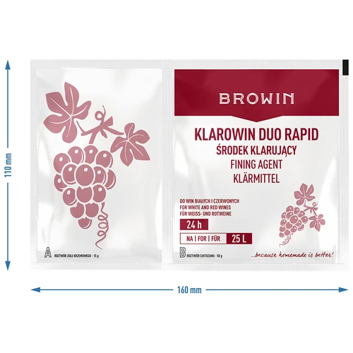Klarowin Duo Rapid - chitosan + kiselsol, 65 g - 6