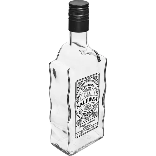 Klasztorna-flaske 500 ml med skruelåg, tryk "Nalewka", 1 stk.