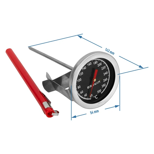 Køkkentermometer (20°C til +300°C) 12,5cm - 2