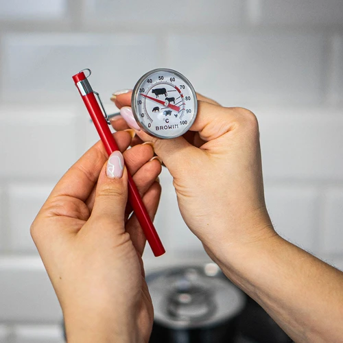 Køkkentermometer med grafik (0°C til +100°C) 12,5cm - 3