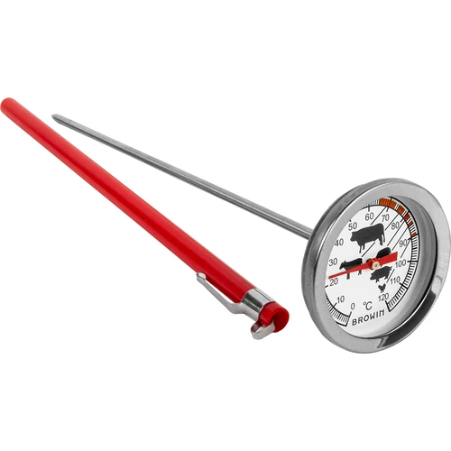 Køkkentermometer med grafik (0°C til +120°C) 21,0cm