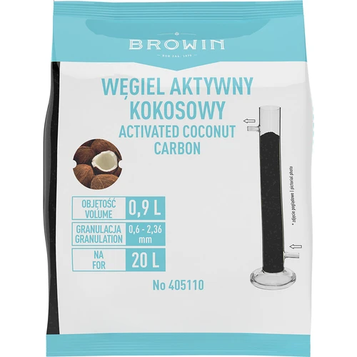 Kokos aktivt kul 0,46 kg