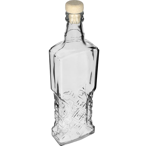 Kredensowa 500 ml flaske med korkprop - 3