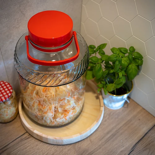 Krukke 10 L med plastiklåg - 8