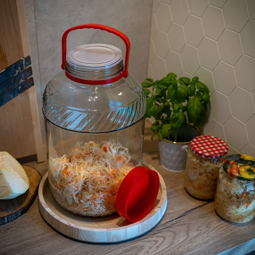 Krukke 10 L med plastiklåg - 7