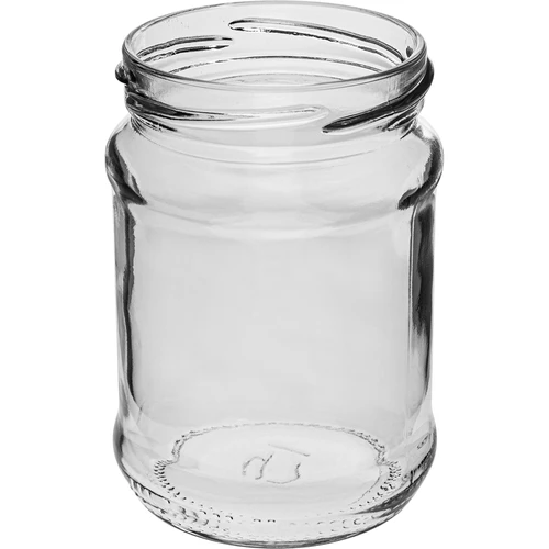 Krukke 250 ml fi 66/4 sort låg - 6 stk. - 4