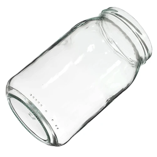 Krukke TO 900 ml med gyldent låg fi 82/6 - 6 stk. - 6