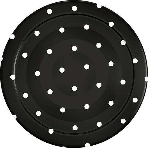 Låg fi 43 mm prikker mix - 10 stk. - 3