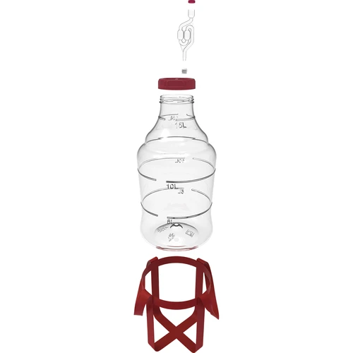 Let, brudsikker vinballon med seler, 15 L - 2