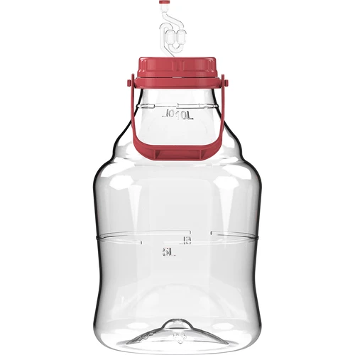 Let, uknuselig vinballon med håndtag, 10 L