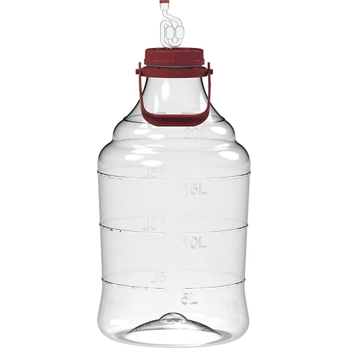 Let, uknuselig vinballon med håndtag, 20 L