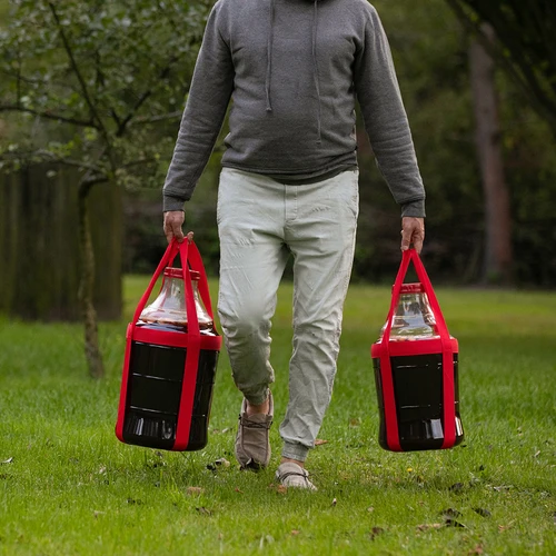 Let, uknuselig vinkrukke med seler, 25 L - 10