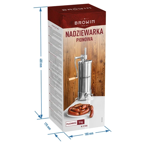 Lodret pølsestopper 5 kg - 11