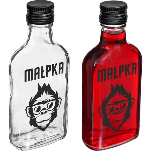 Lommelærke i glas 200 ml med skruelåg, tryk »Abe«, 1 stk. - 2