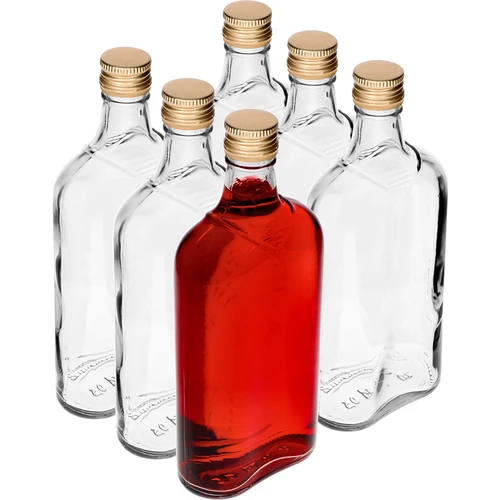 Lommelærke 500 ml med skruelåg, 6 stk. - 8