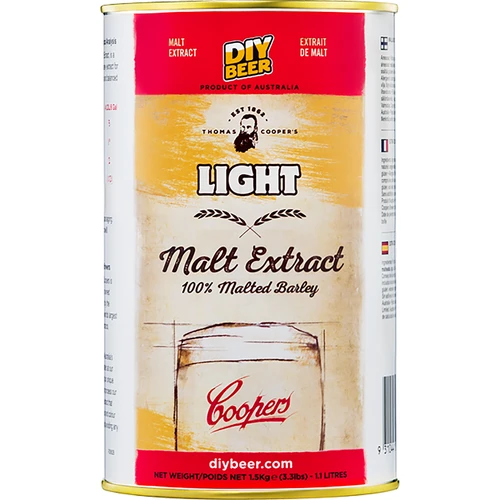 Lys maltekstrakt Coopers Light