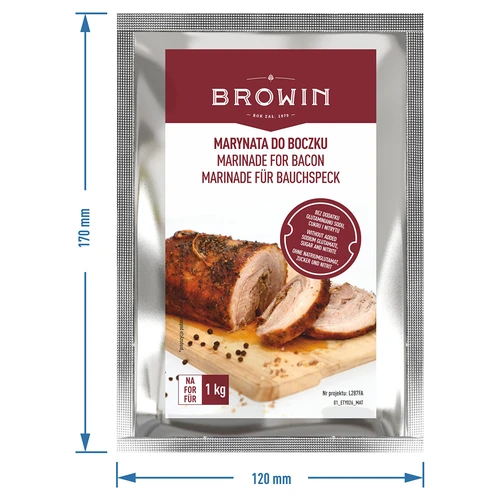 Marinade til bacon - blanding af urter og krydderier, 35 g - 3