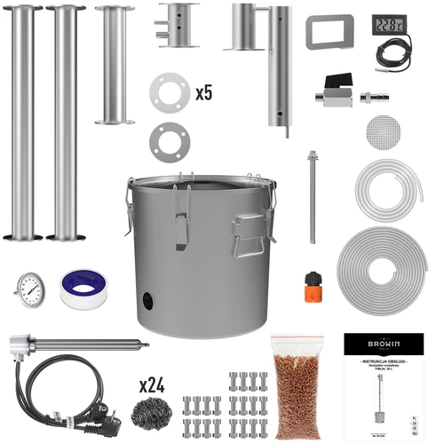 Modulær destillator 30 L Freja - elektrisk - 3