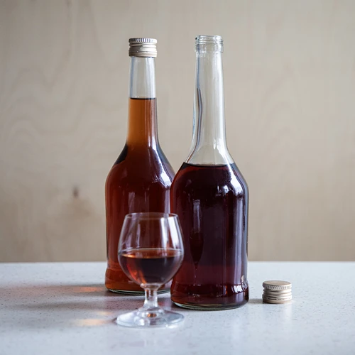 Napoleon flaske 500 ml med skruelåg fi28, 6 stk - 9