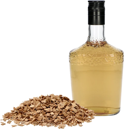 Naturlige egetræ flager til aromatisering af alkohol (whisky, hvidvin), 50 g - 4