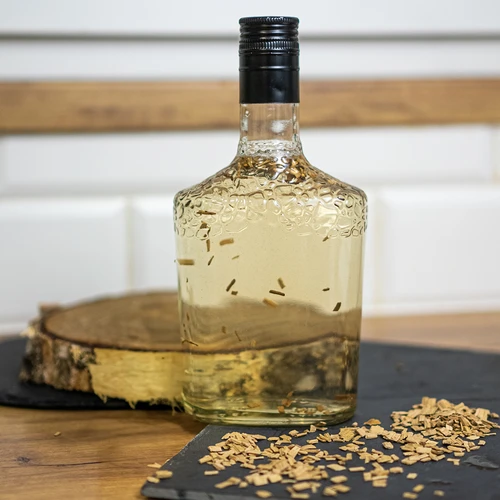 Naturlige egetræ flager til aromatisering af alkohol (whisky, hvidvin), 50 g - 8