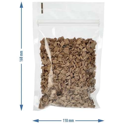 Naturlige egetræ flager til aromatisering af alkohol (whisky, hvidvin), 50 g - 7