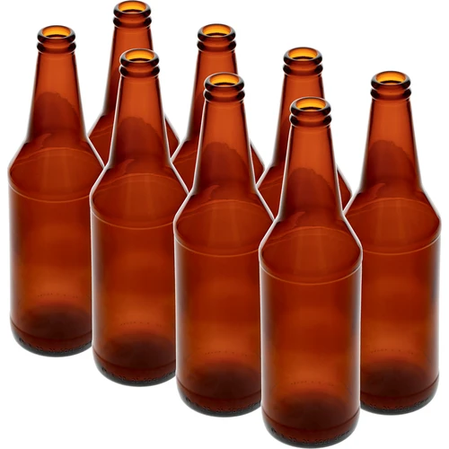 Ølflaske 0,5 L - pakke med 8 stk.