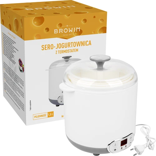 Oste-yoghurtmaskine med termostat 1,5 L - 7
