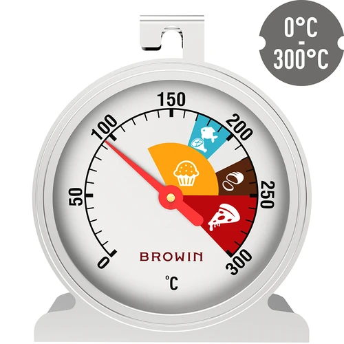 Ovntermometer (0°C til +300°C) Ø4,4cm - 3