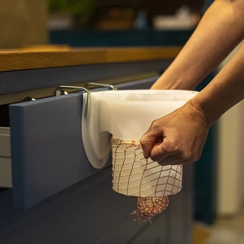 Pålægsnet med dimensioner 18 cm x 3 m, med termisk modstandsdygtighed op til 220°C - 4