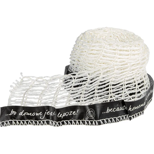 Pålægsnet med etiket, måler 15 cm x 4 m, med termisk modstand på 125°C