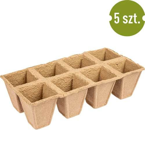 Papirpotter 6 x 6 x 6, sæt med 5 stk. - 3