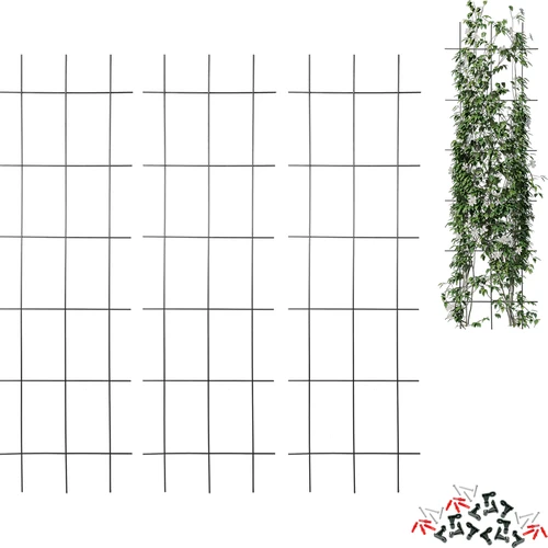 Planteunderstøttelse - gitter (150cm x 45cm) 3 stykker