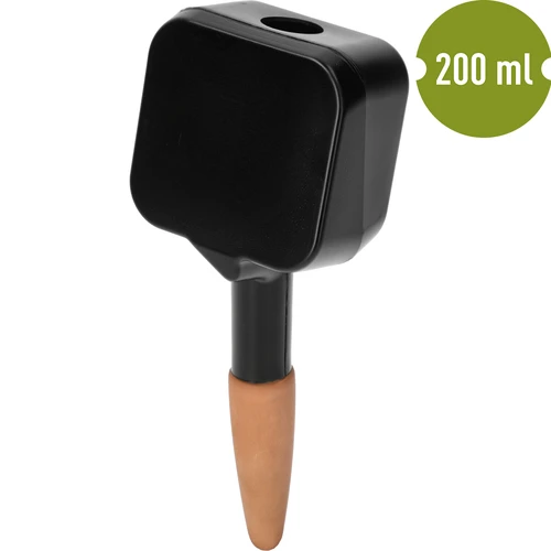 Plantevander – sort tavle med keramisk fod, 200 ml - 2