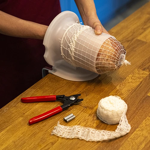 Pølsegarn med dimensioner 22 cm x 4 m, med termisk modstand op til 220°C - 3