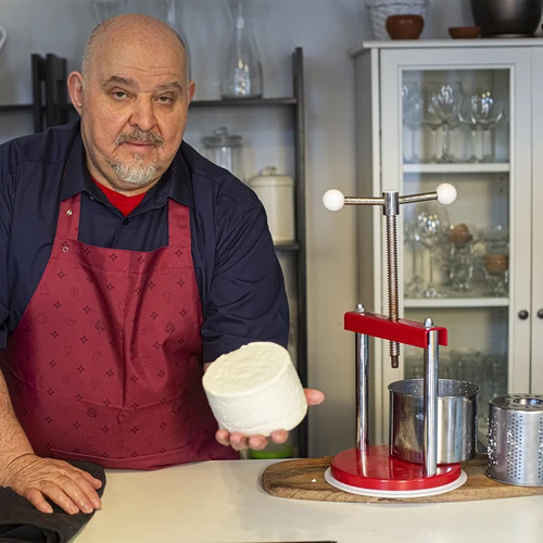 Rammepresse til frugt - rustfrit stål, 1,2 l - 2