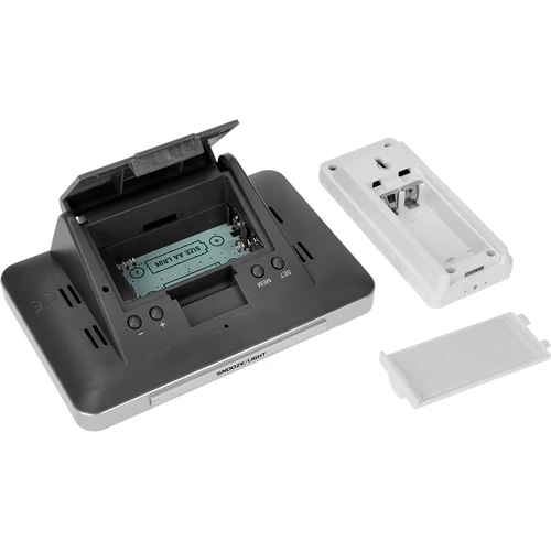 RCC vejrstation – elektronisk, trådløs, oplyst sensor, sort - 8