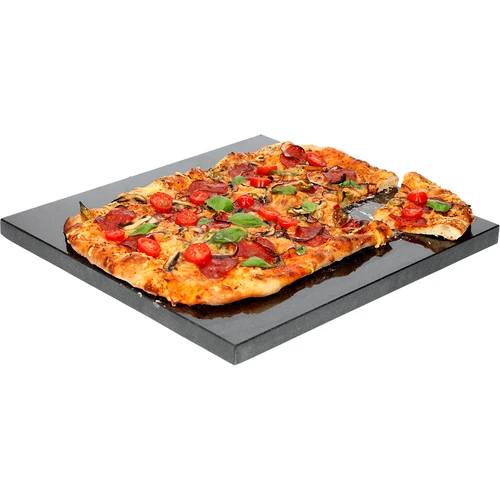 Rektangulær granit pizzasten 37 x 35 cm - 7