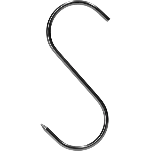 Røgekroge – S-form, spidsslebne, 3 mm x 100 mm, 5 stk. - 4